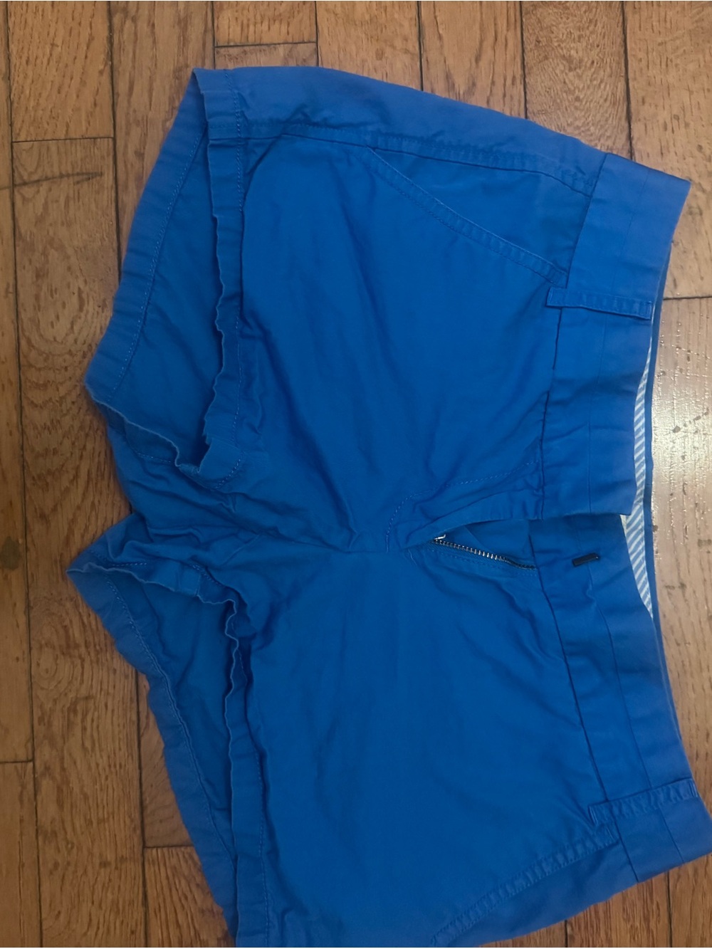 J. Crew Bright Blue Women's Flat Front Shorts